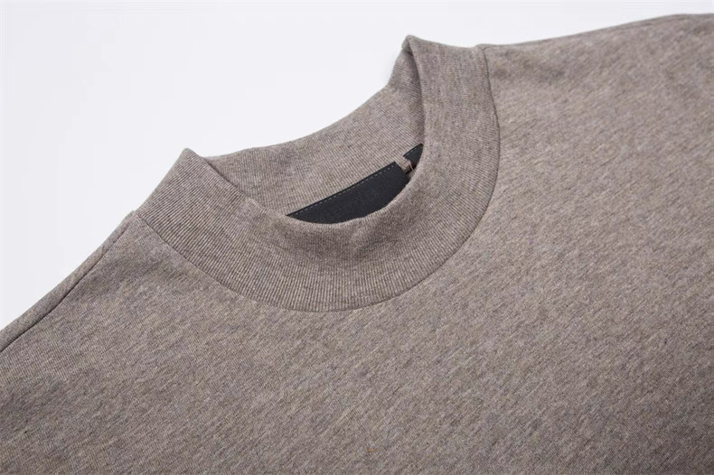 Fear of God Essentials HOLIDAY系列 字母印花圆领短袖 T恤 男女同款 夏款 黛海蓝 深雾灰 陨石黑