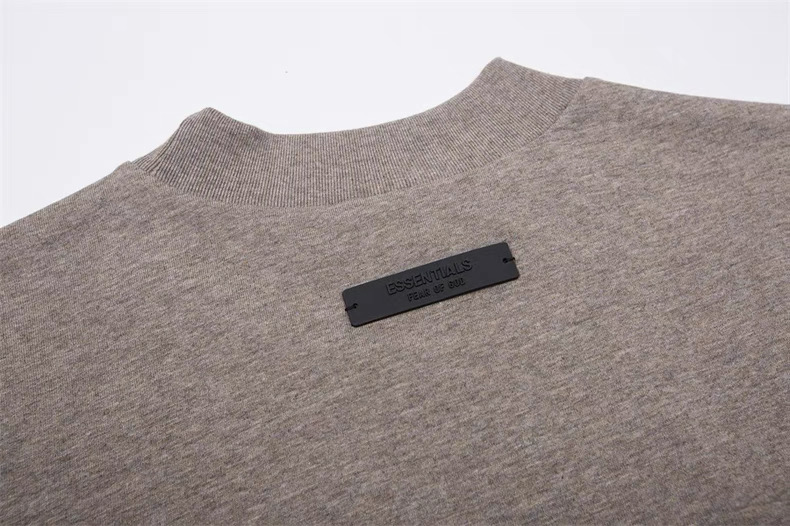 Fear of God Essentials HOLIDAY系列 字母印花圆领短袖 T恤 男女同款 夏款 黛海蓝 深雾灰 陨石黑