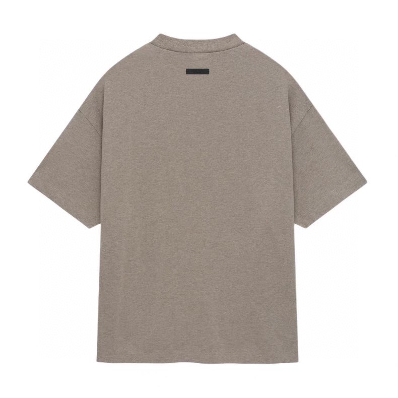 Fear of God Essentials HOLIDAY系列 字母印花圆领短袖 T恤 男女同款 夏款 黛海蓝 深雾灰 陨石黑
