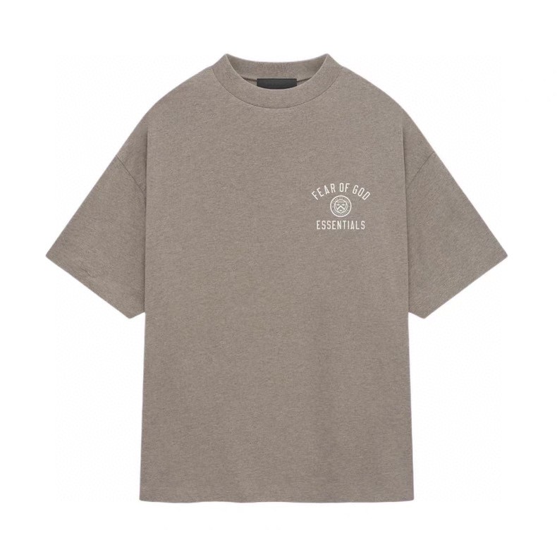 Fear of God Essentials HOLIDAY系列 字母印花圆领短袖 T恤 男女同款 夏款 黛海蓝 深雾灰 陨石黑