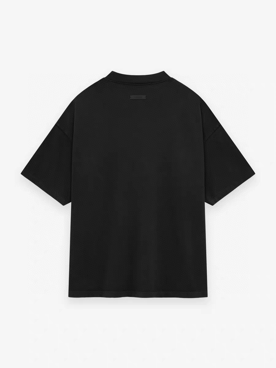 Fear of God Essentials HOLIDAY系列 字母印花圆领短袖 T恤 男女同款 夏款 曜石黑 幽兰紫