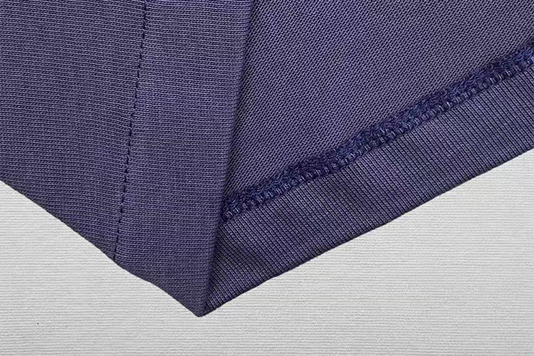 Fear of God Essentials HOLIDAY系列 字母印花圆领短袖 T恤 男女同款 夏款 曜石黑 幽兰紫