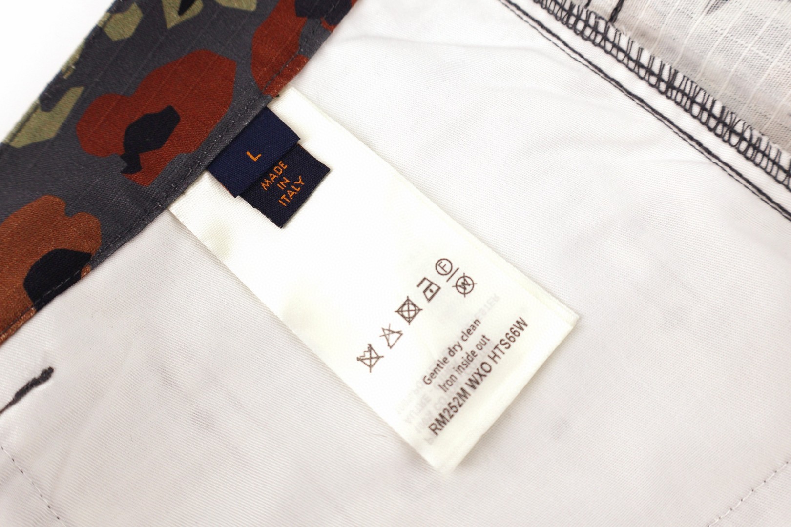 LOUIS VUITTON Nigo联名款印花短裤 五分裤 裤子 B0 1AIME7