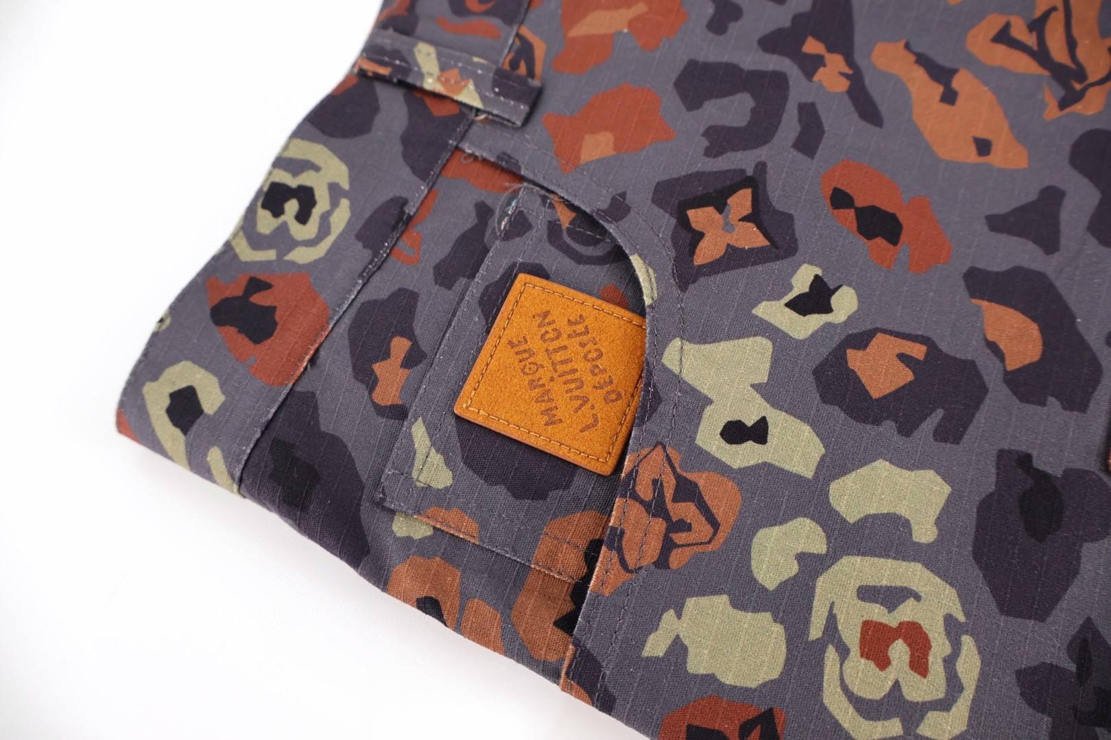 LOUIS VUITTON Nigo联名款印花短裤 五分裤 裤子 B0 1AIME7