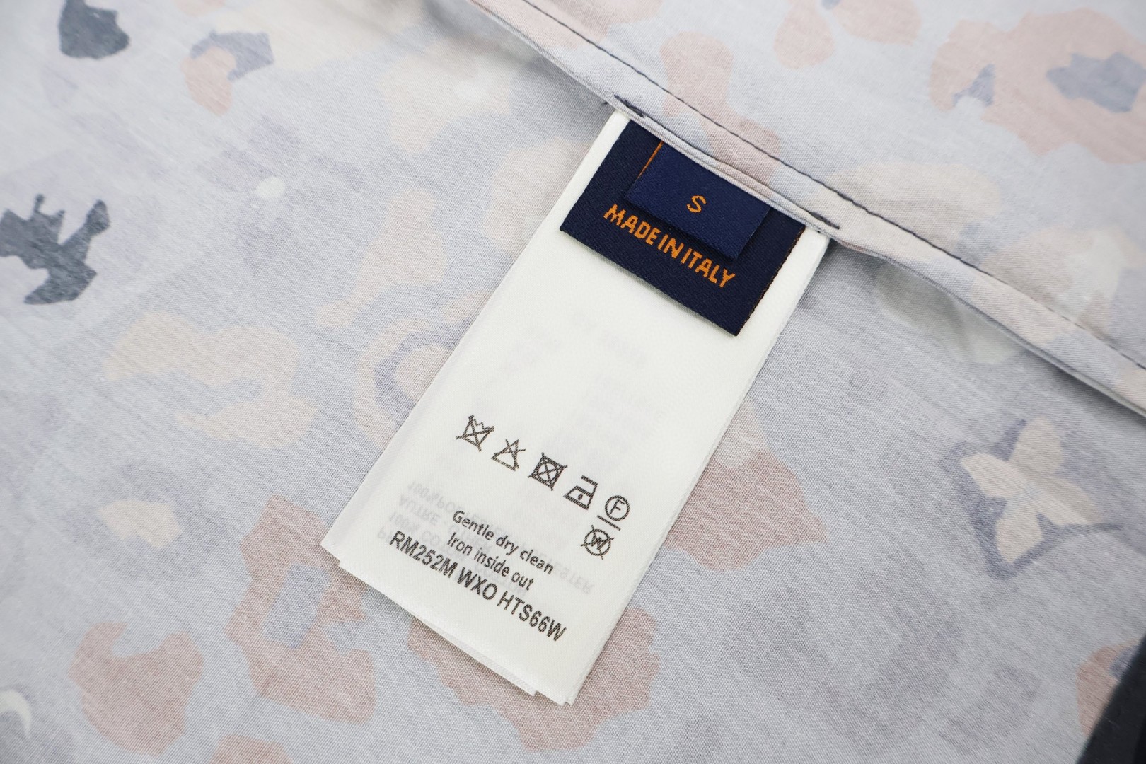 LOUIS VUITTON 路易威登 LV Nigo 联名款 印花工装衬衫 短袖 B0 1AIMGR