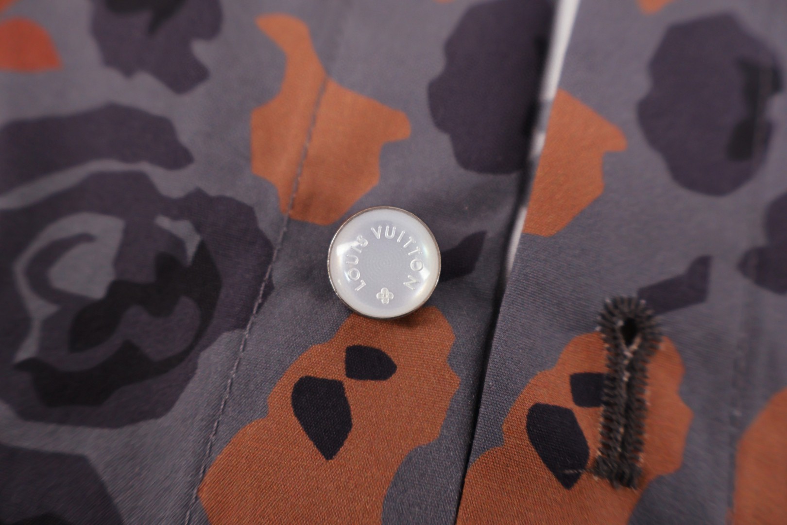 LOUIS VUITTON 路易威登 LV Nigo 联名款 印花工装衬衫 短袖 B0 1AIMGR