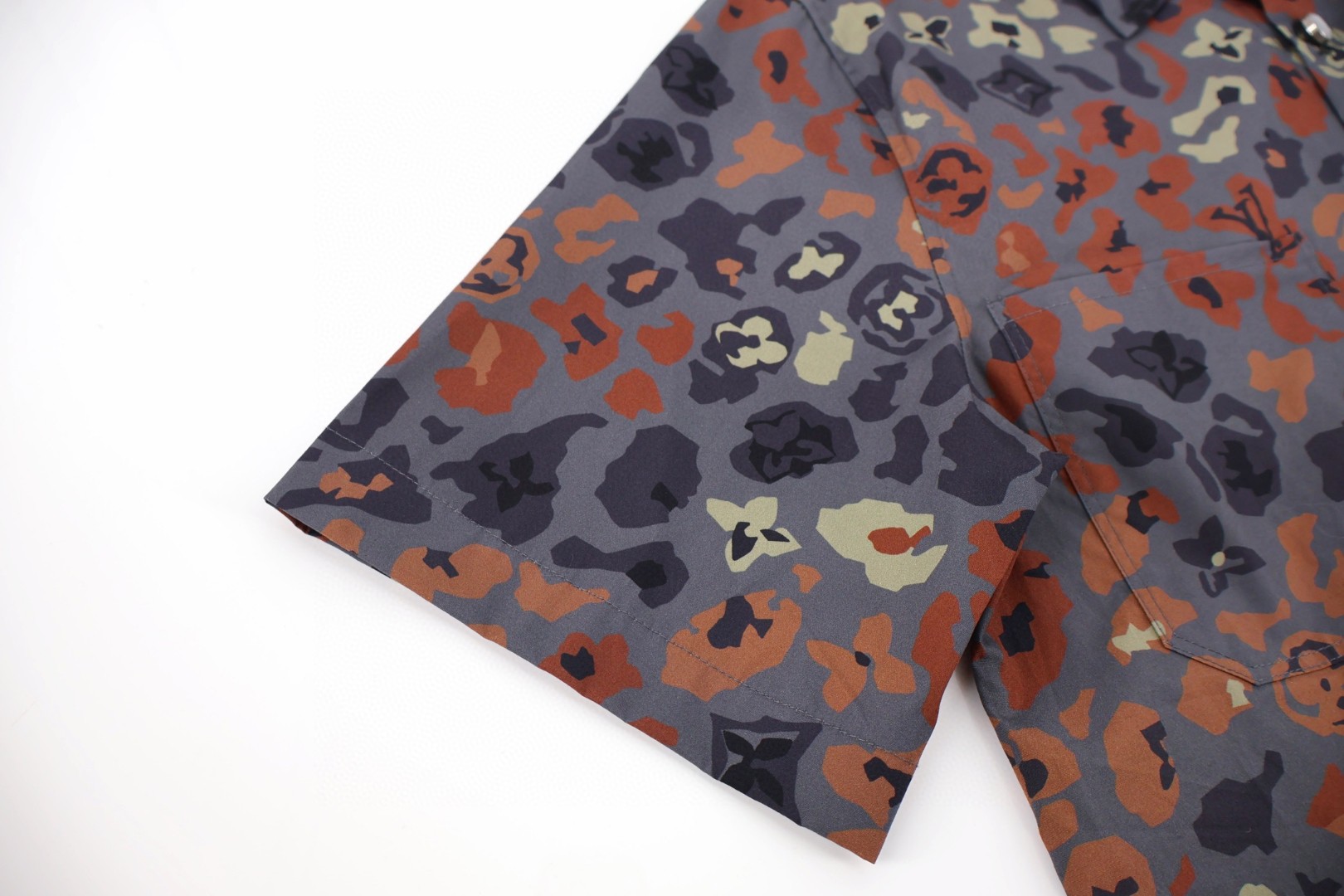 LOUIS VUITTON 路易威登 LV Nigo 联名款 印花工装衬衫 短袖 B0 1AIMGR