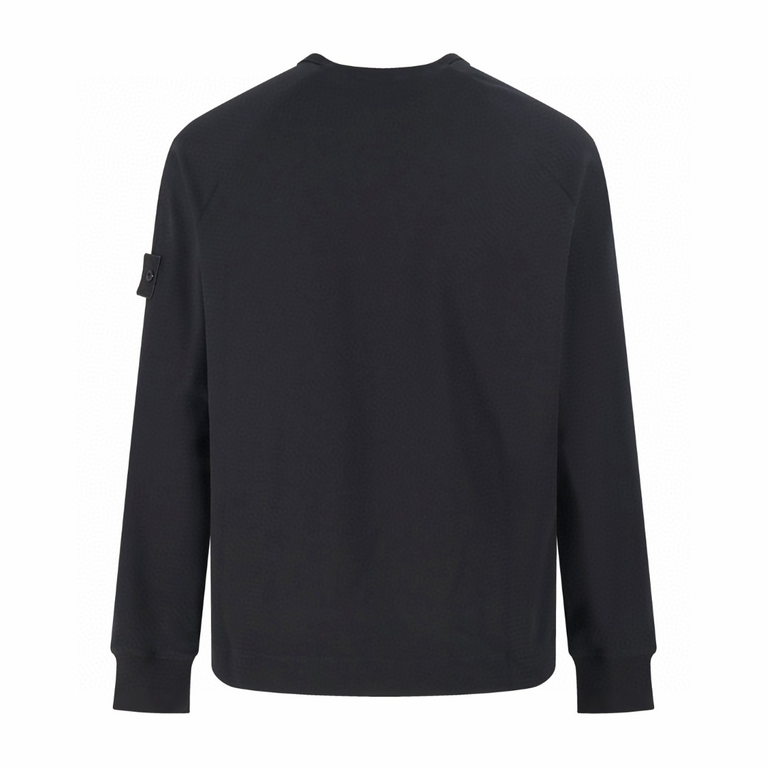 STONE ISLAND 石头岛 幽灵袖标套头卫衣 外套 长袖 黑色 A7 K1S156100011S00F3V0029