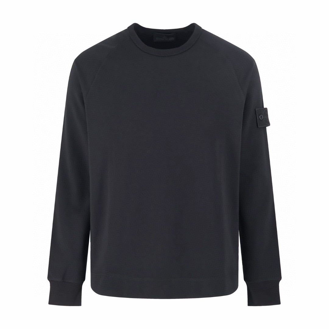 STONE ISLAND 石头岛 幽灵袖标套头卫衣 外套 长袖 黑色 A7 K1S156100011S00F3V0029