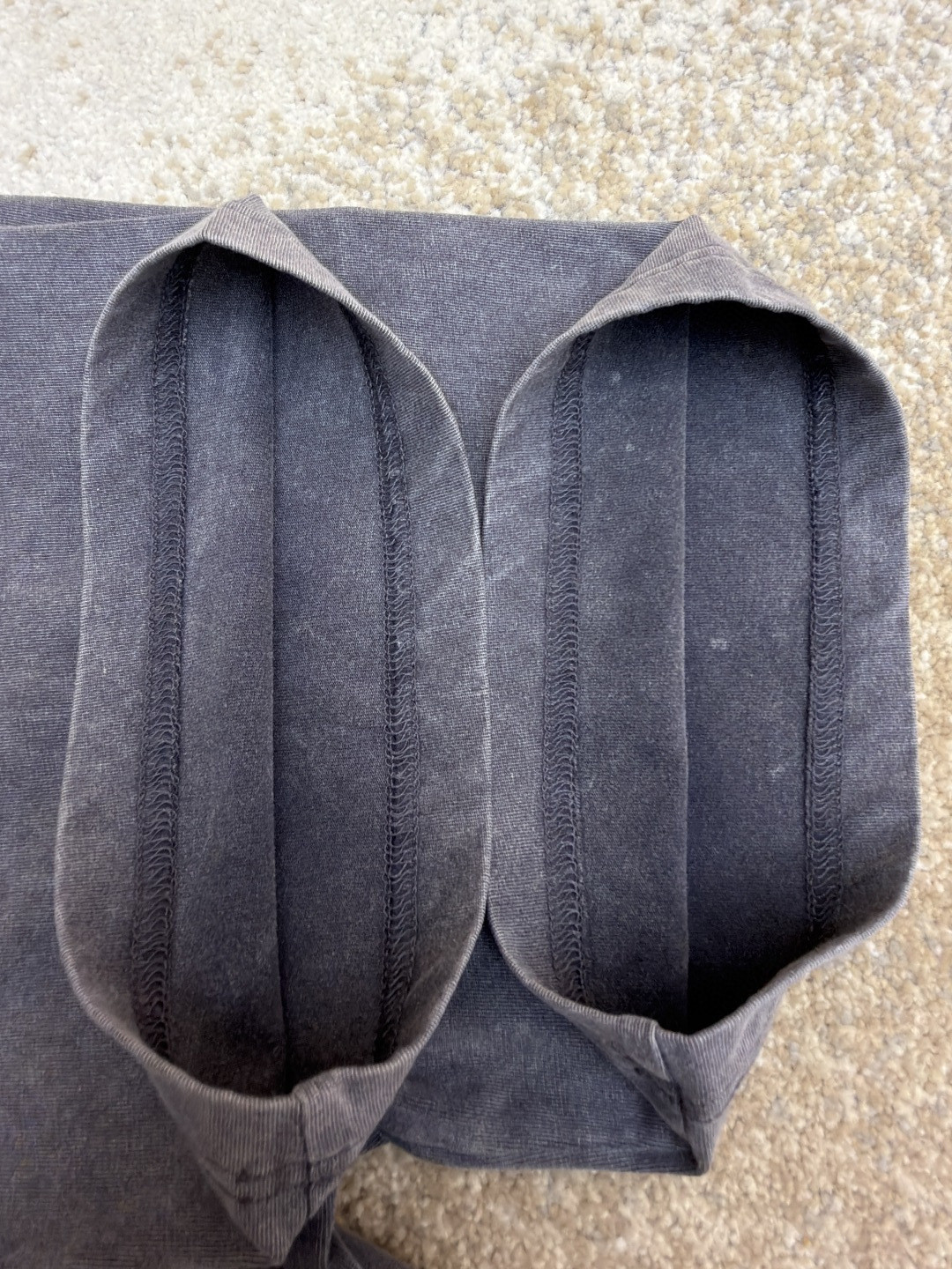 Acne Studios 徽标圆领T恤 短袖 白色 灰色 A0 CL0399-183