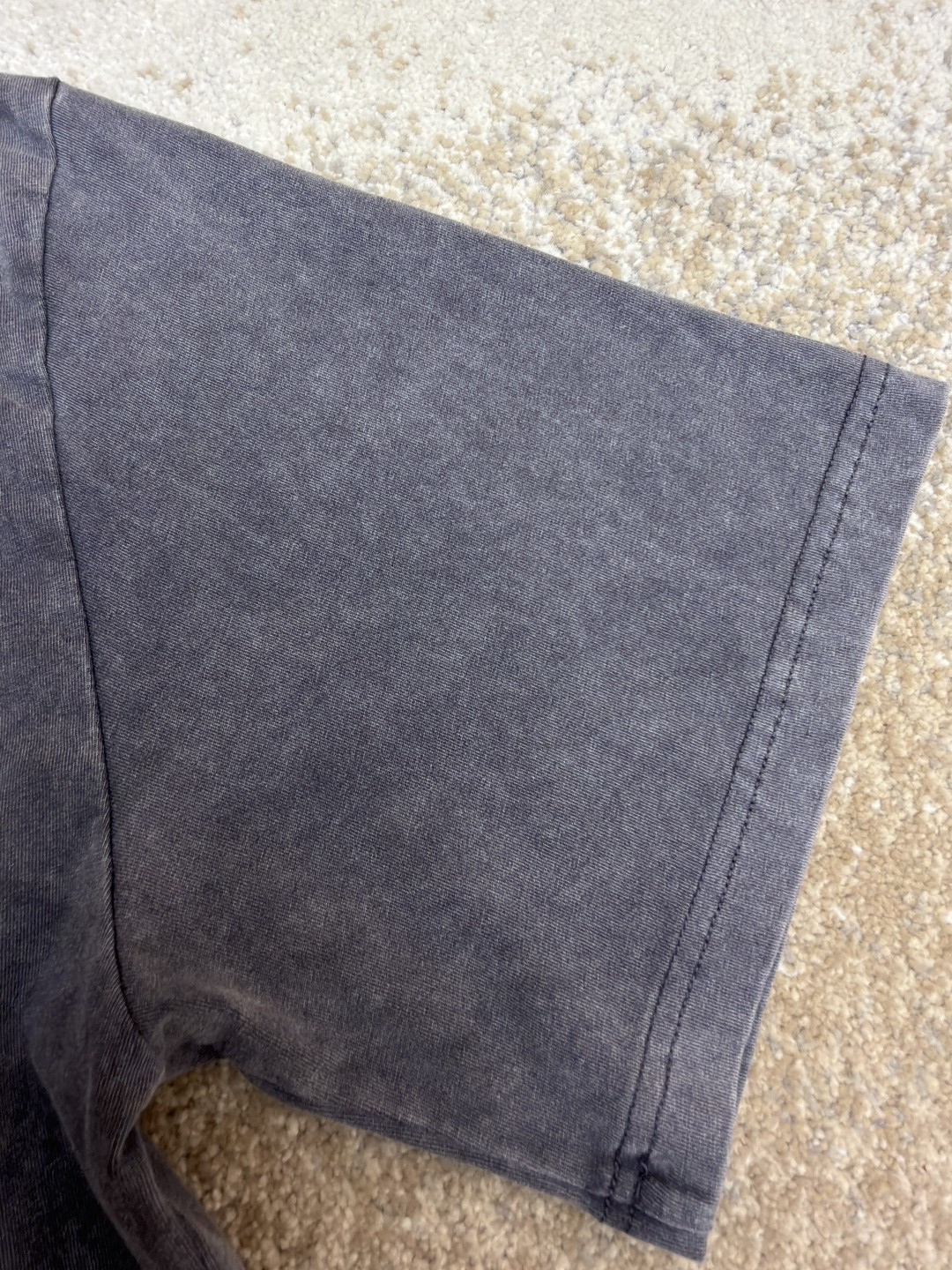 Acne Studios 徽标圆领T恤 短袖 白色 灰色 A0 CL0399-183