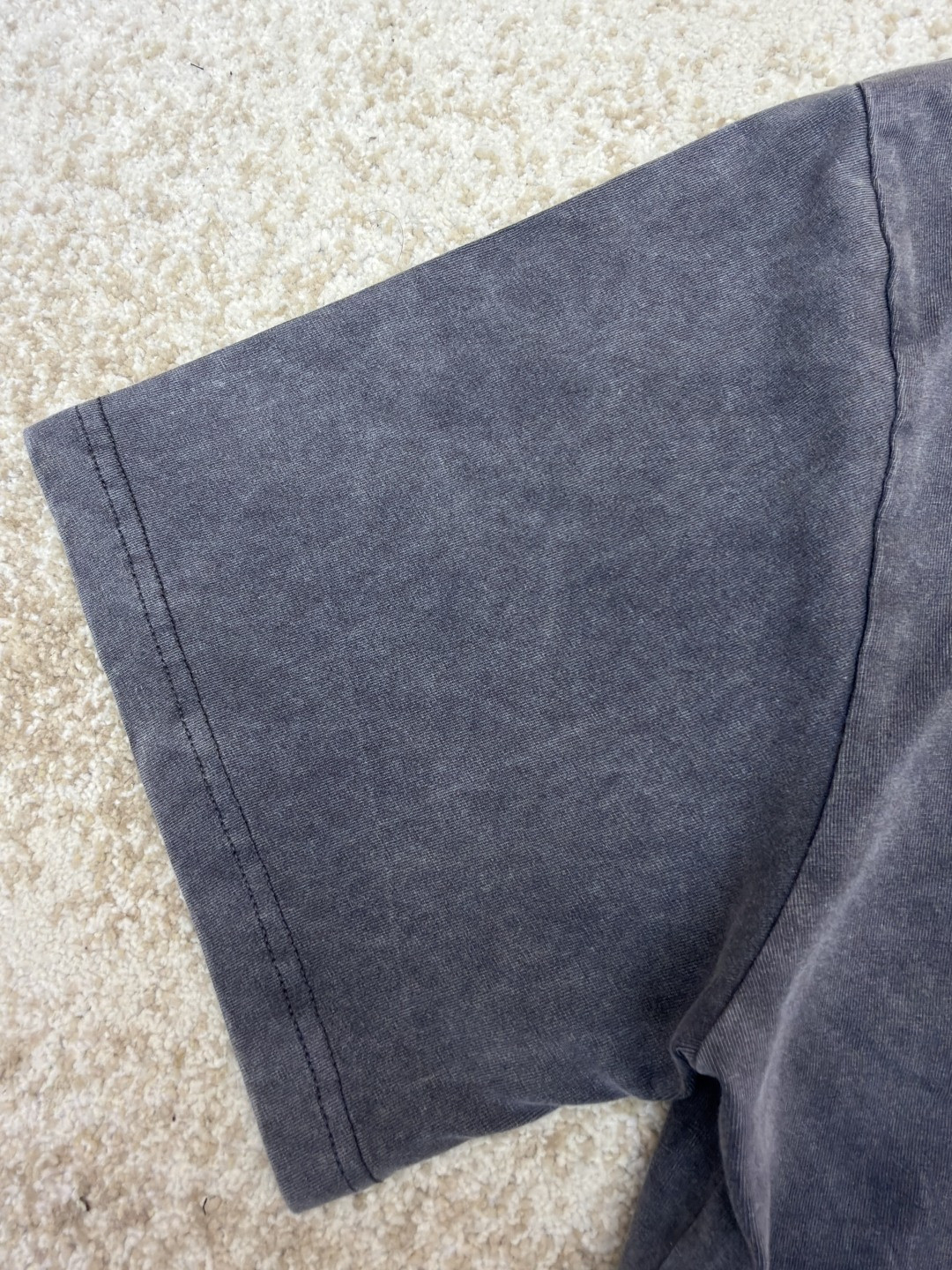 Acne Studios 徽标圆领T恤 短袖 白色 灰色 A0 CL0399-183