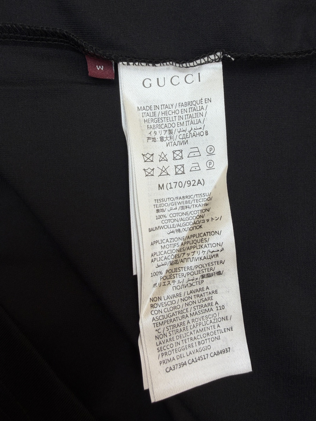 GUCCI 古驰 烫钻logo标识圆领短袖 T恤 夏季 黑色 灰色 A0 796395-XJG36-1043