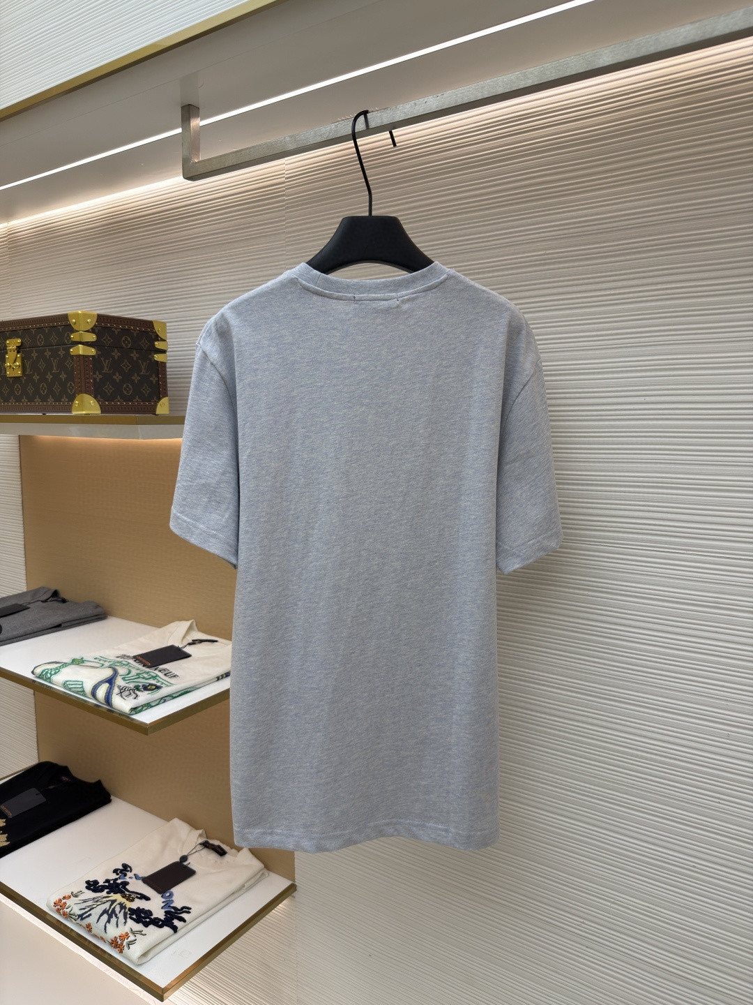 GUCCI 古驰 烫钻logo标识圆领短袖 T恤 夏季 黑色 灰色 A0 796395-XJG36-1043