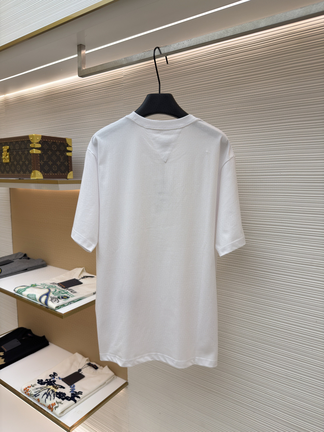 Bottega Veneta 脸谱印花圆领短袖 T恤 夏款 白色 黑色 A0 