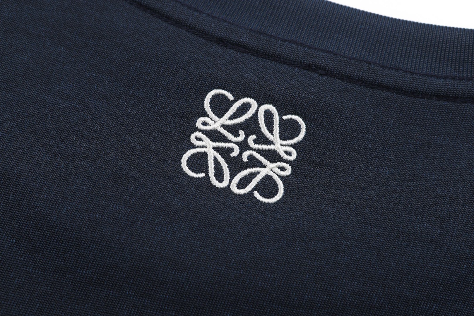 Loewe 罗意威 字母logo印花圆领短袖 T恤 蓝色 A0 H526Y22XD7-5110