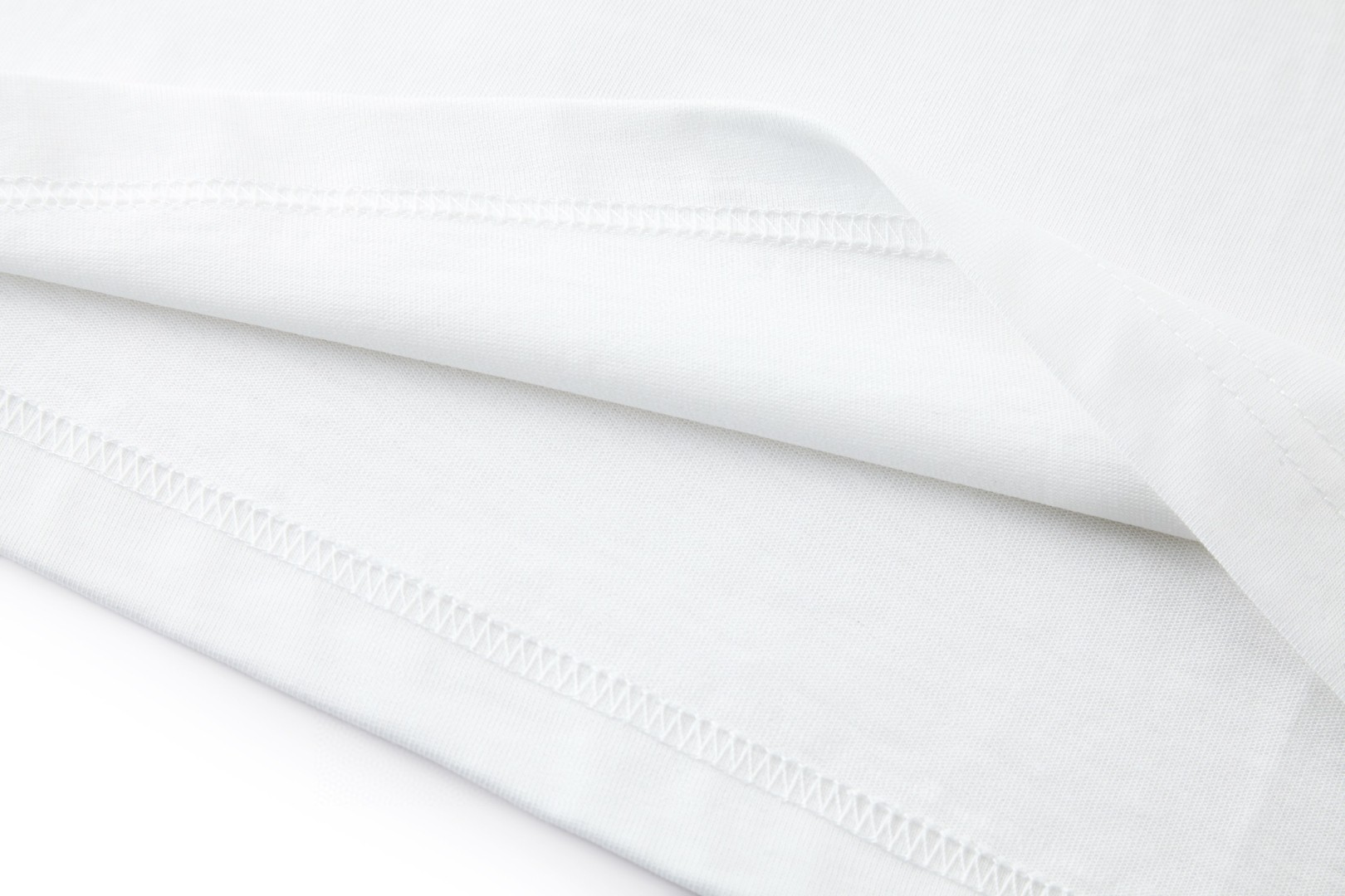 LOUIS VUITTON 路易威登 山景植绒圆领短袖 T恤 白色 A0 1AJCE5