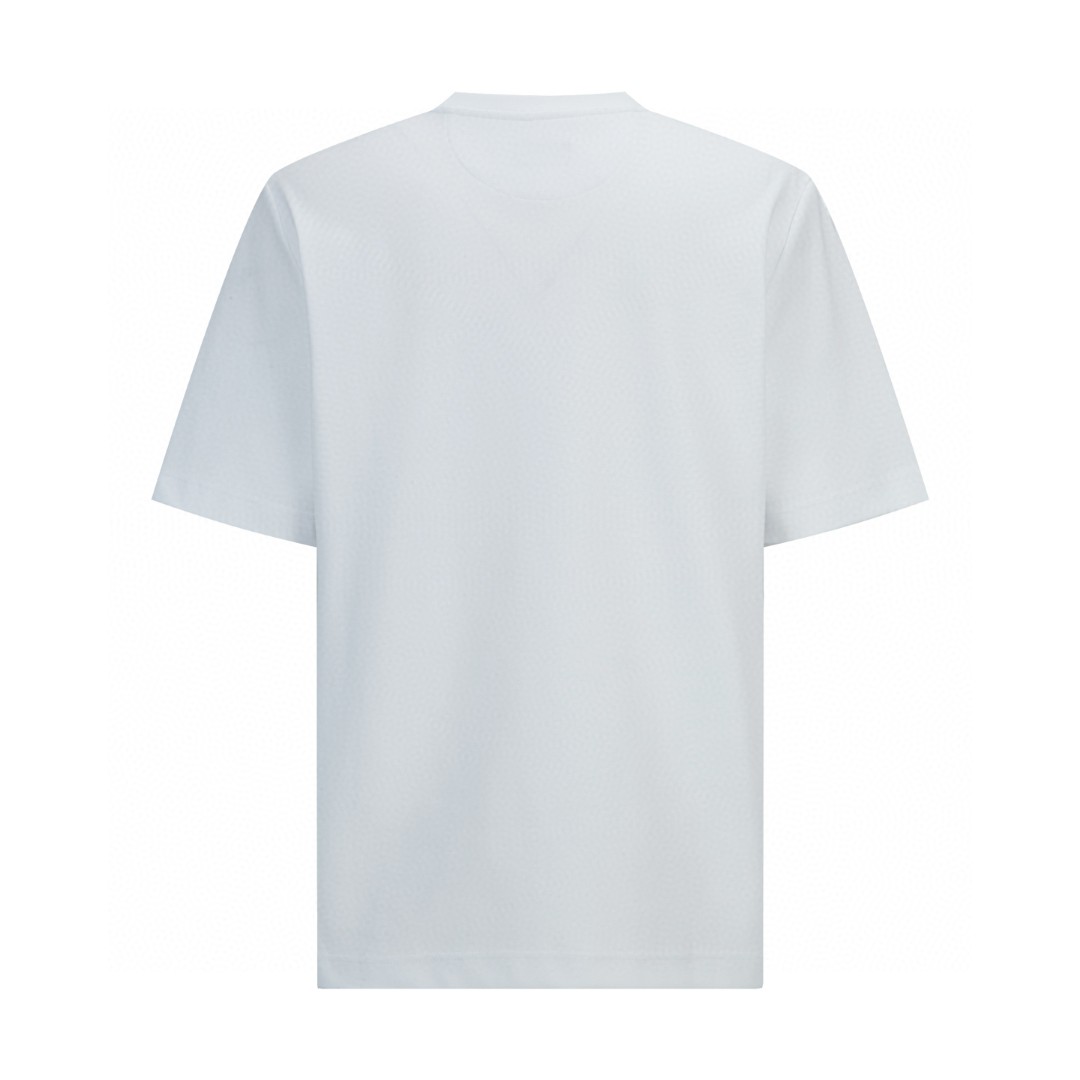 FENDI 芬迪 刺绣手绘标识T恤 短袖 套头 夏季 白色 黑色 A0 FY0936AYZ9F0H0G