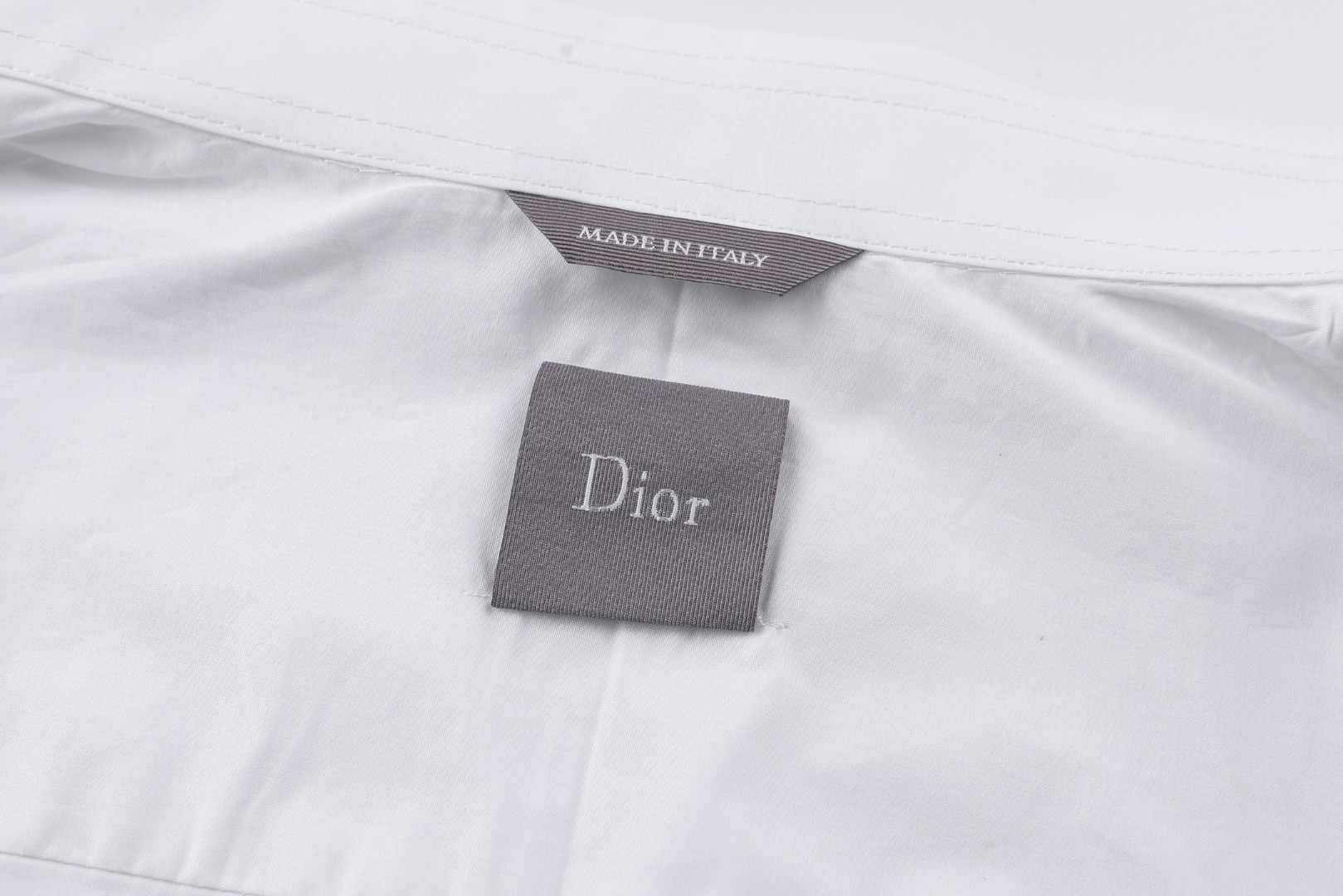 DIOR 迪奥 四叶草刺绣翻领衬衫 外套 长袖 白色 A5 683C530B1581-C086