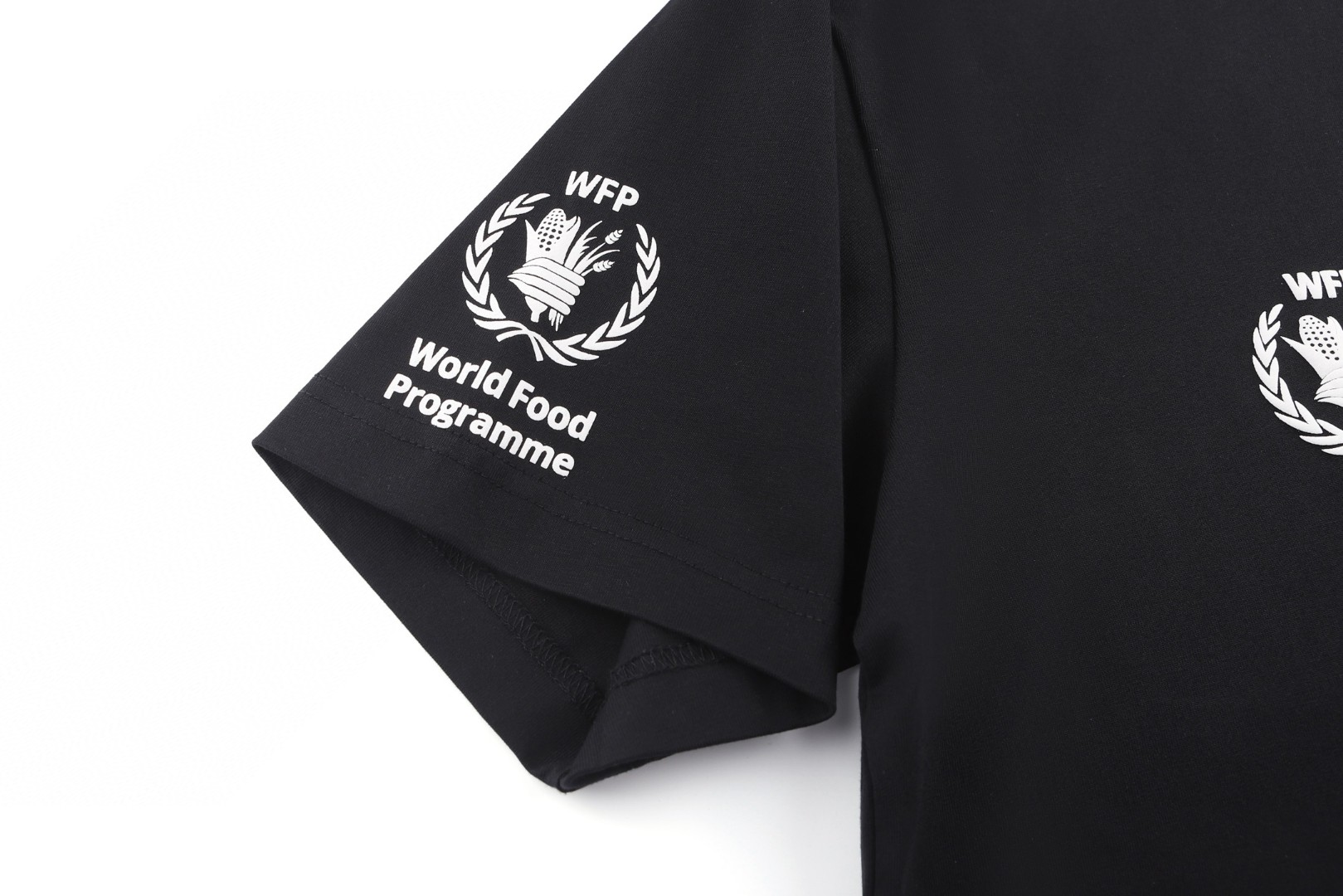 Balenciaga 巴黎世家 粮食计划短袖 T恤 圆领 夏季 黑色 A0 612966TMVL21070