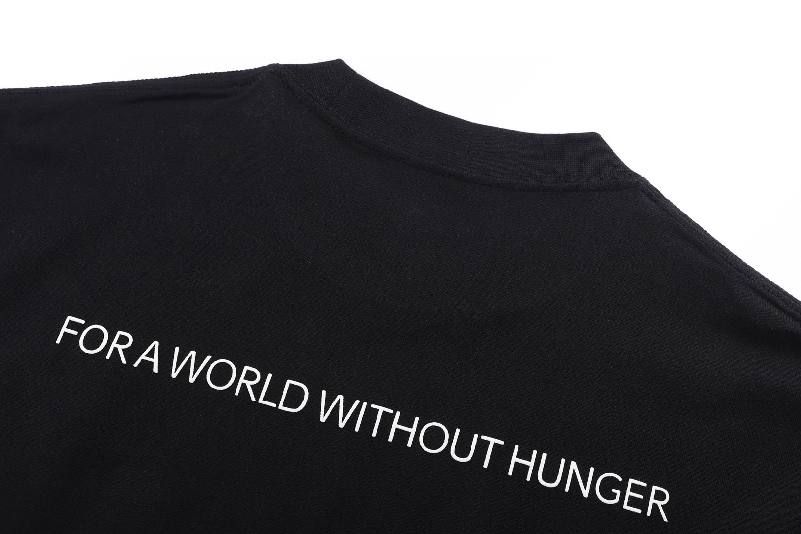 Balenciaga 巴黎世家 粮食计划短袖 T恤 圆领 夏季 黑色 A0 612966TMVL21070