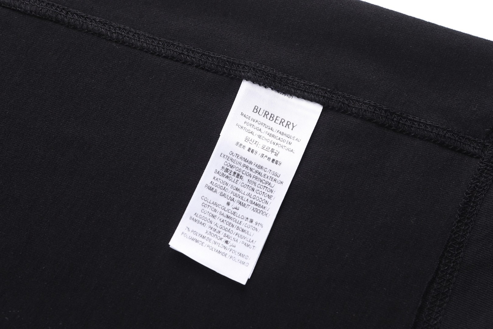 Burberry 巴宝莉 肩膀战马涂鸦骑士印花圆领Tee 短袖 T恤 白色 黑色 A0 80904331