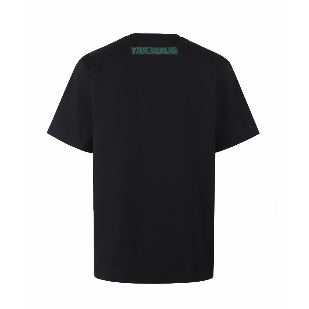 Burberry 巴宝莉 肩膀战马涂鸦骑士印花圆领Tee 短袖 T恤 白色 黑色 A0 80904331