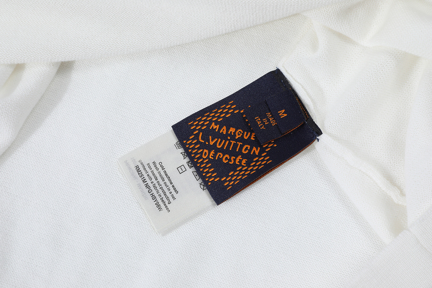 LOUIS VUITTON 路易威登 LV 提花暗纹logo毛织短袖 夏季 T恤 男女同款 棕色 白色 黑色 A0 1AFQA6