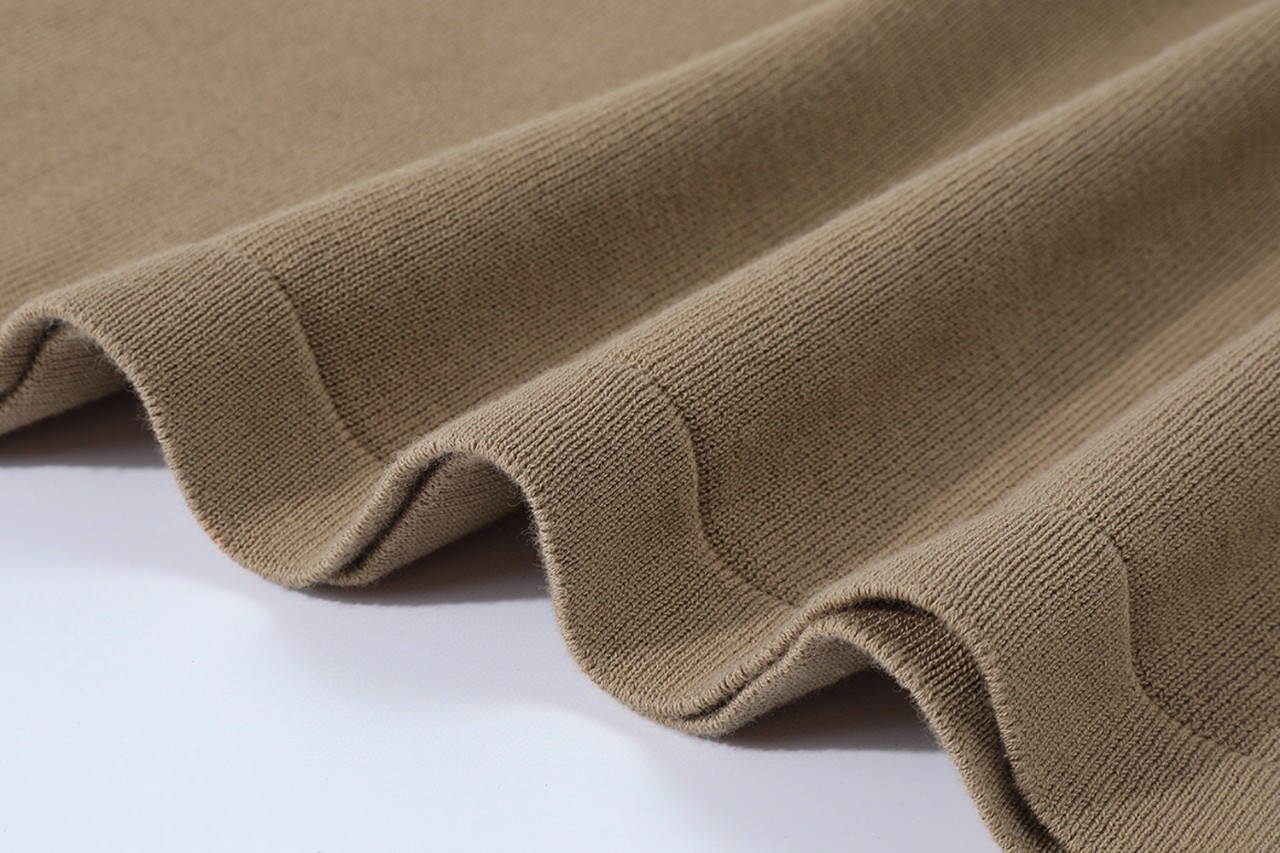 LOUIS VUITTON 路易威登 LV 提花暗纹logo毛织短袖 夏季 T恤 男女同款 棕色 白色 黑色 A0 1AFQA6