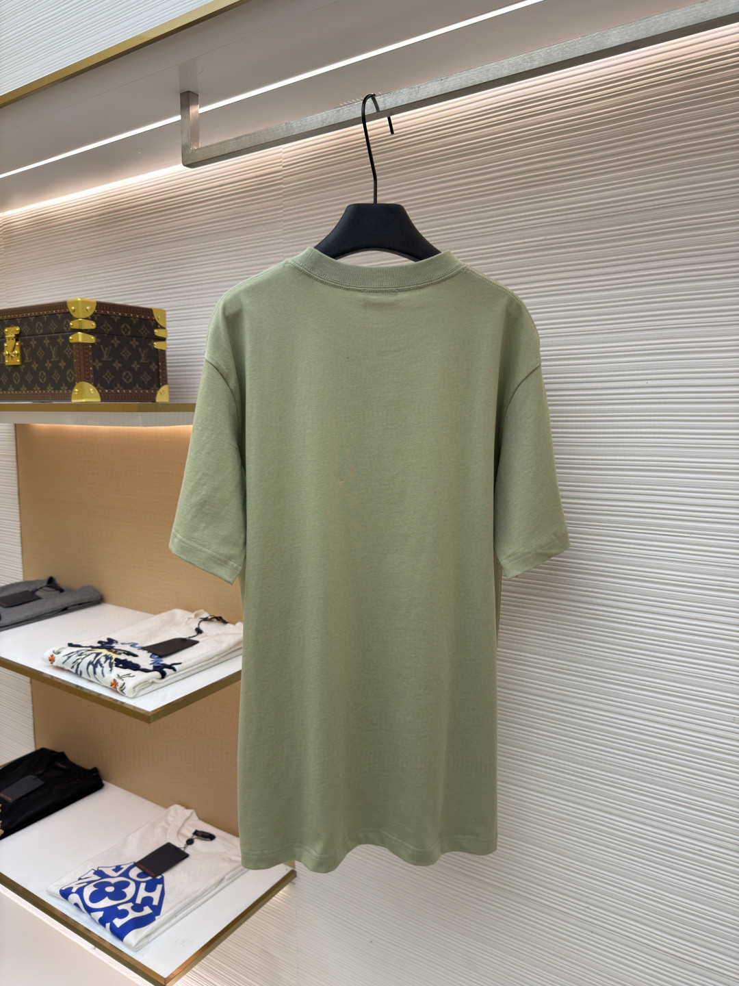 DIOR 迪奥 多色补丁圆领短袖 T恤 夏季 白色 黑色 绿色 A0 613J696E0677-C086