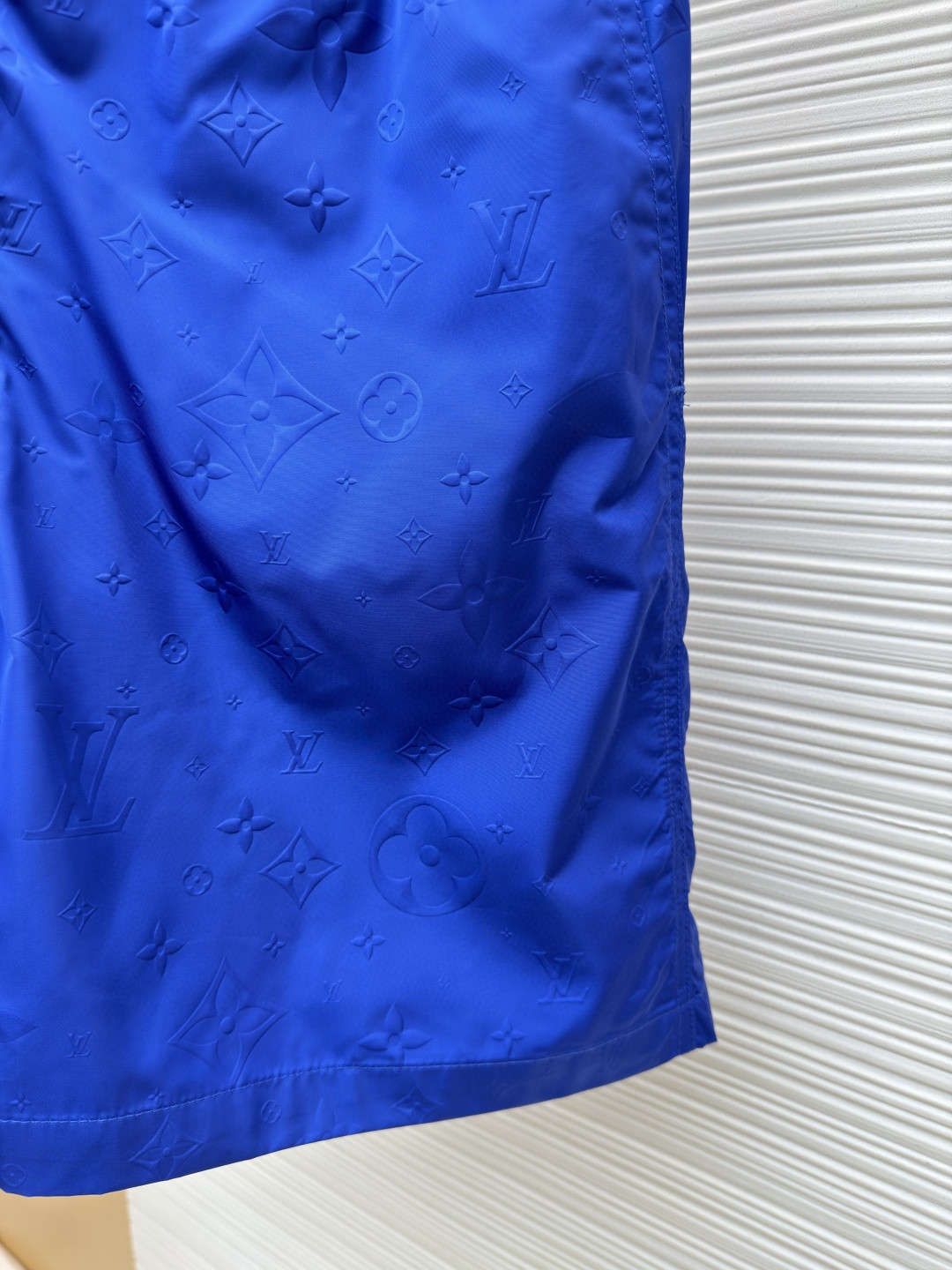 LOUIS VUITTON 路易威登 暗纹老花松紧腰沙滩短裤 五分裤 休闲裤 裤子 黑色 粉色 浅蓝色 海军蓝 绿色 橙色 蓝色 A0 1A7Y0P