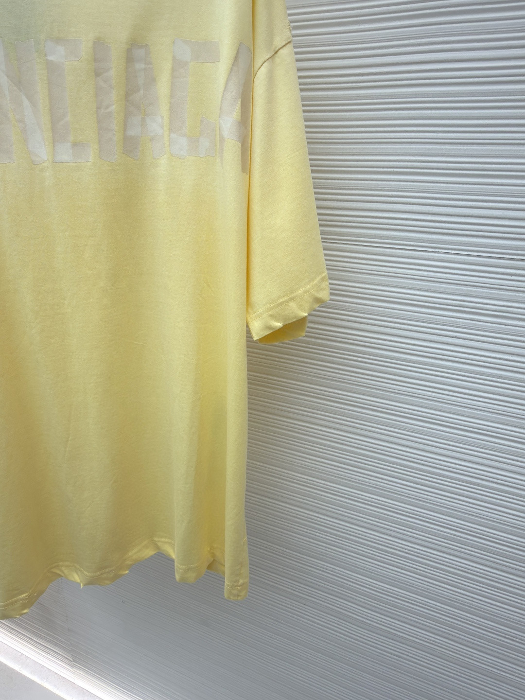 Balenciaga 巴黎世家 美纹纸胶带短袖 T恤 圆领 夏季 绿色 灰色 黑色 白色 做旧黑 黄黑色 黑色 深绿色 A0 739784TOVA92942