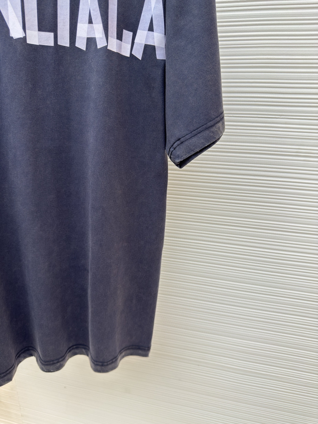 Balenciaga 巴黎世家 美纹纸胶带短袖 T恤 圆领 夏季 绿色 灰色 黑色 白色 做旧黑 黄黑色 黑色 深绿色 A0 739784TOVA92942