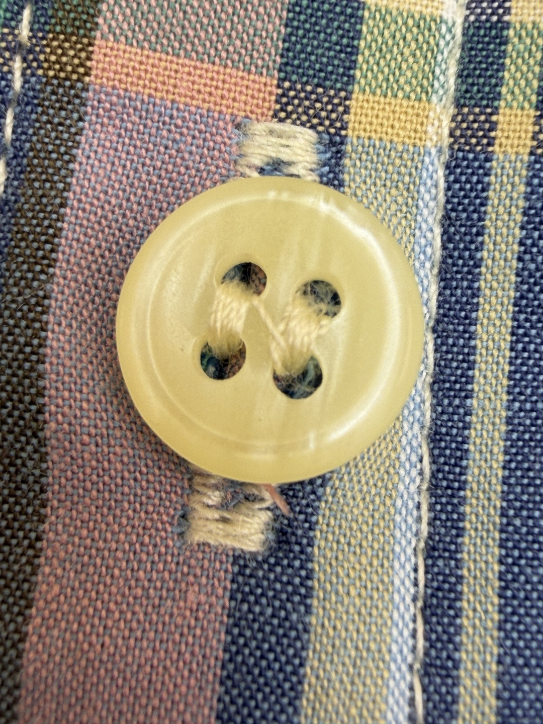 Ralph Lauren 拉夫劳伦 刺绣小马彩色格子衬衫 外套 长袖 蓝色 B0 710P06020-007