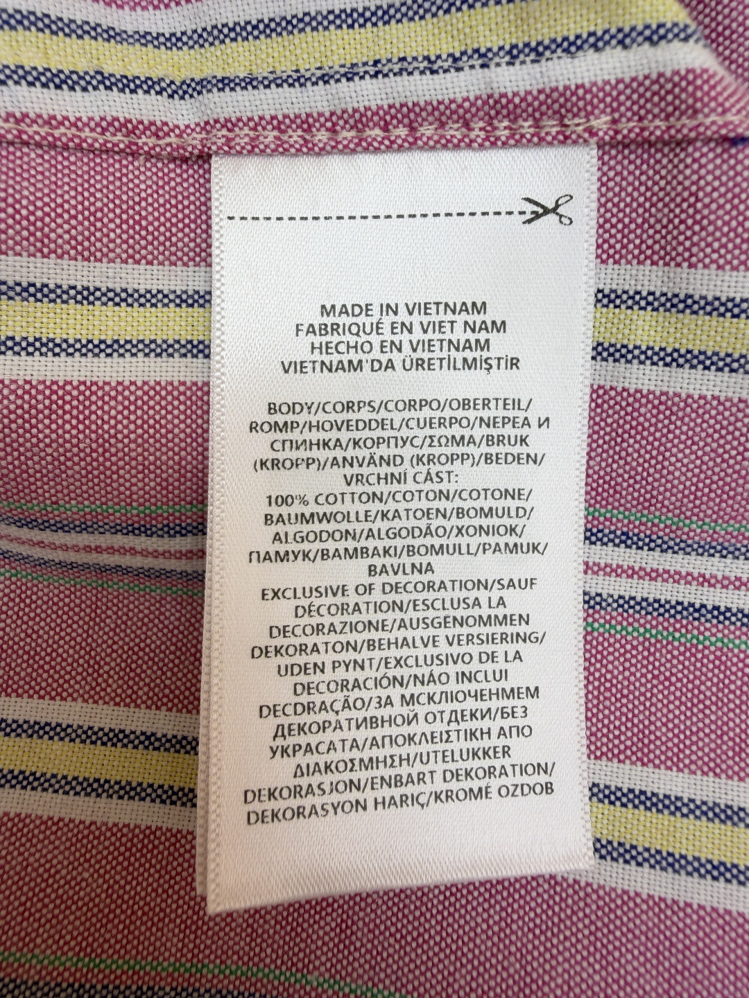 Ralph Lauren 拉夫劳伦 刺绣小马彩色条纹衬衫 外套 长袖 粉色 B0 MNPOWOV16824822-650