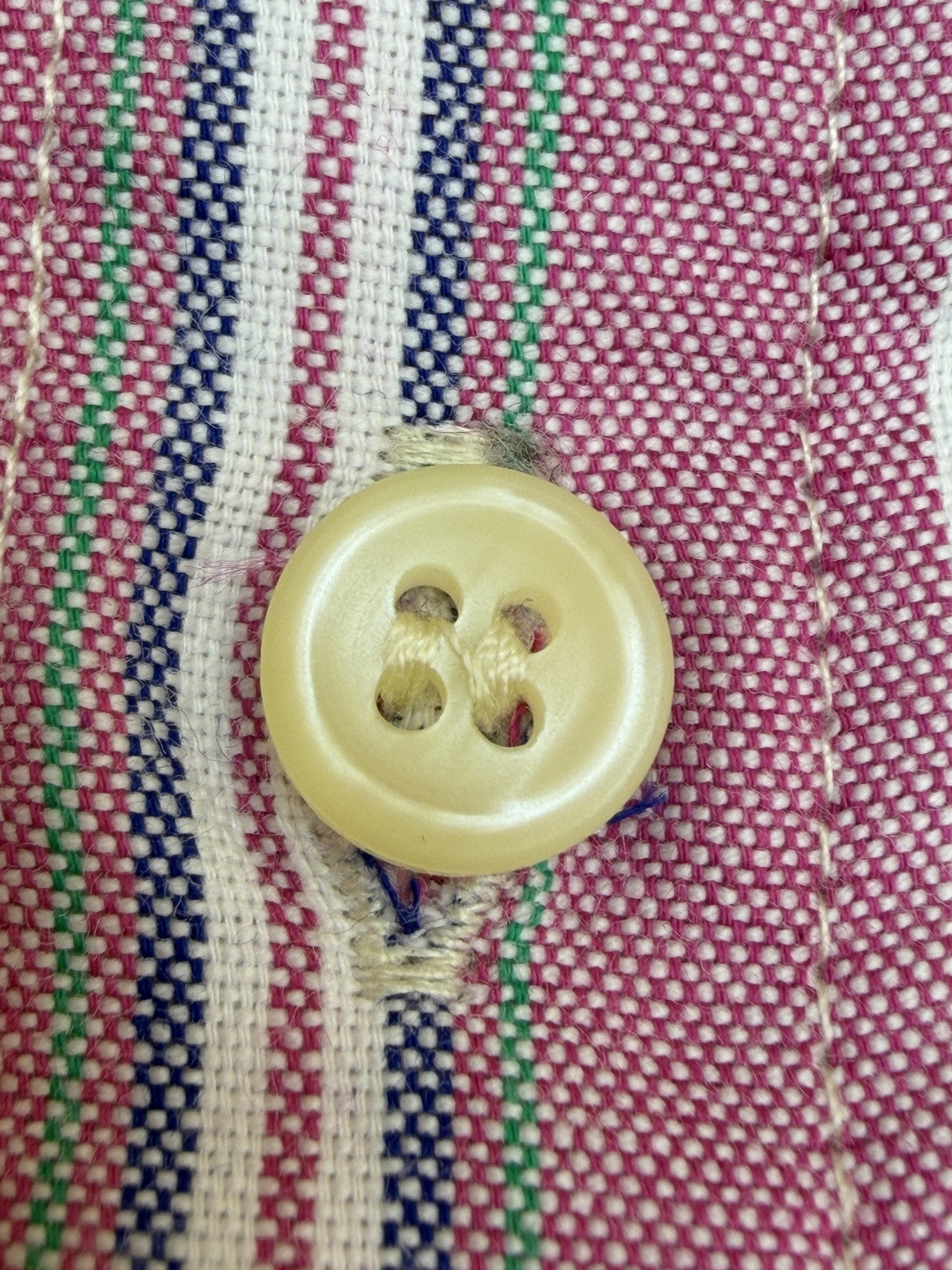 Ralph Lauren 拉夫劳伦 刺绣小马彩色条纹衬衫 外套 长袖 粉色 B0 MNPOWOV16824822-650