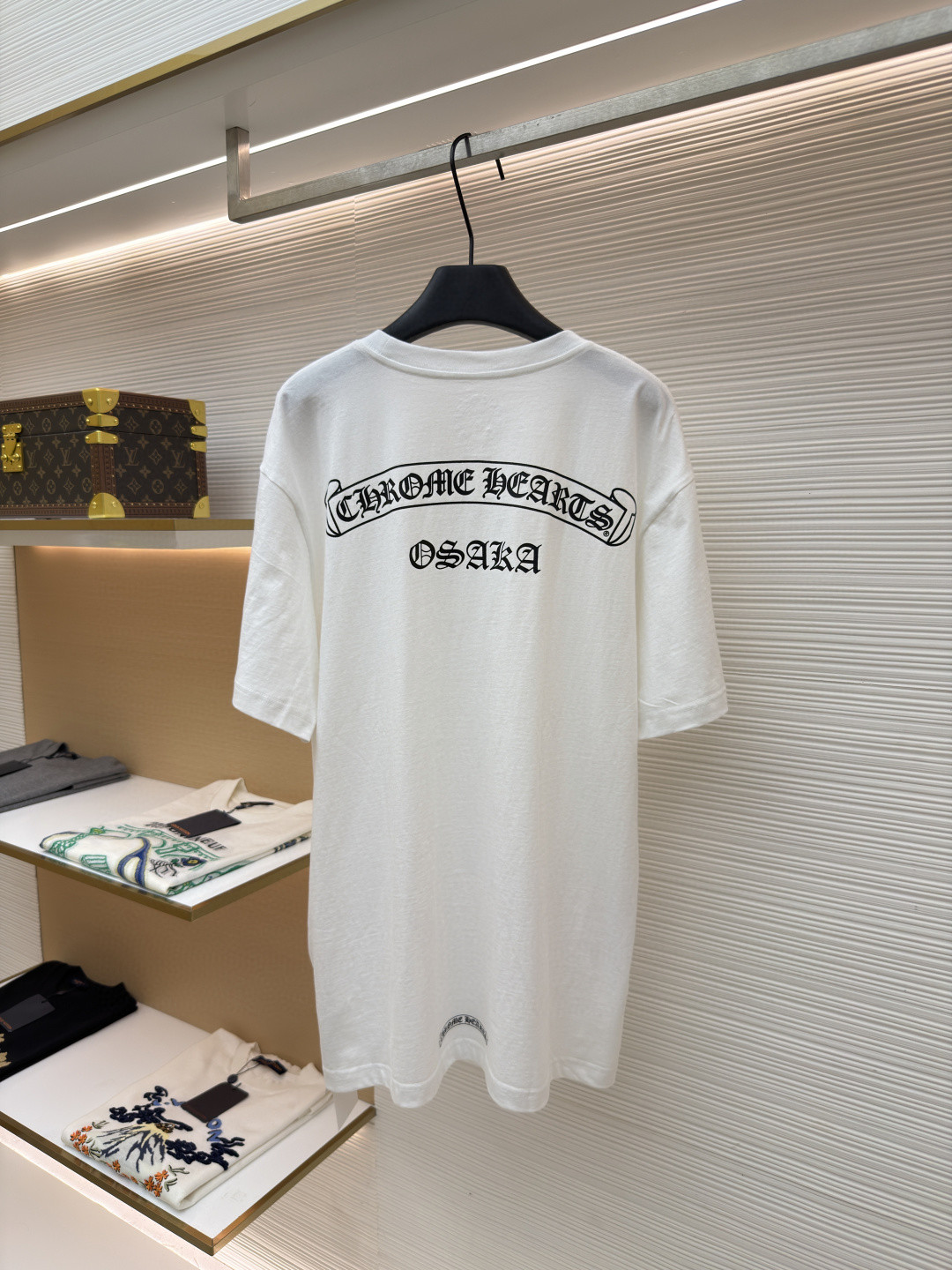 Chrome Hearts 克罗心 日本限定印花圆领短袖 T恤 白色 A2 408129111WHTLRG832