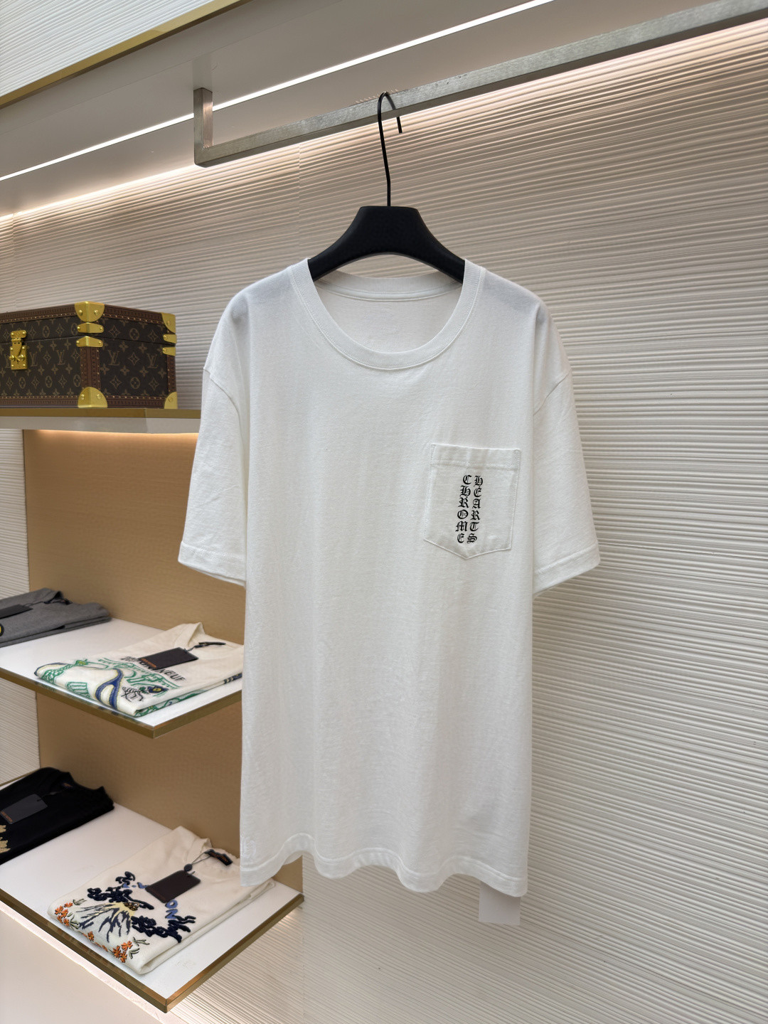 Chrome Hearts 克罗心 日本限定印花圆领短袖 T恤 白色 A2 408129111WHTLRG832