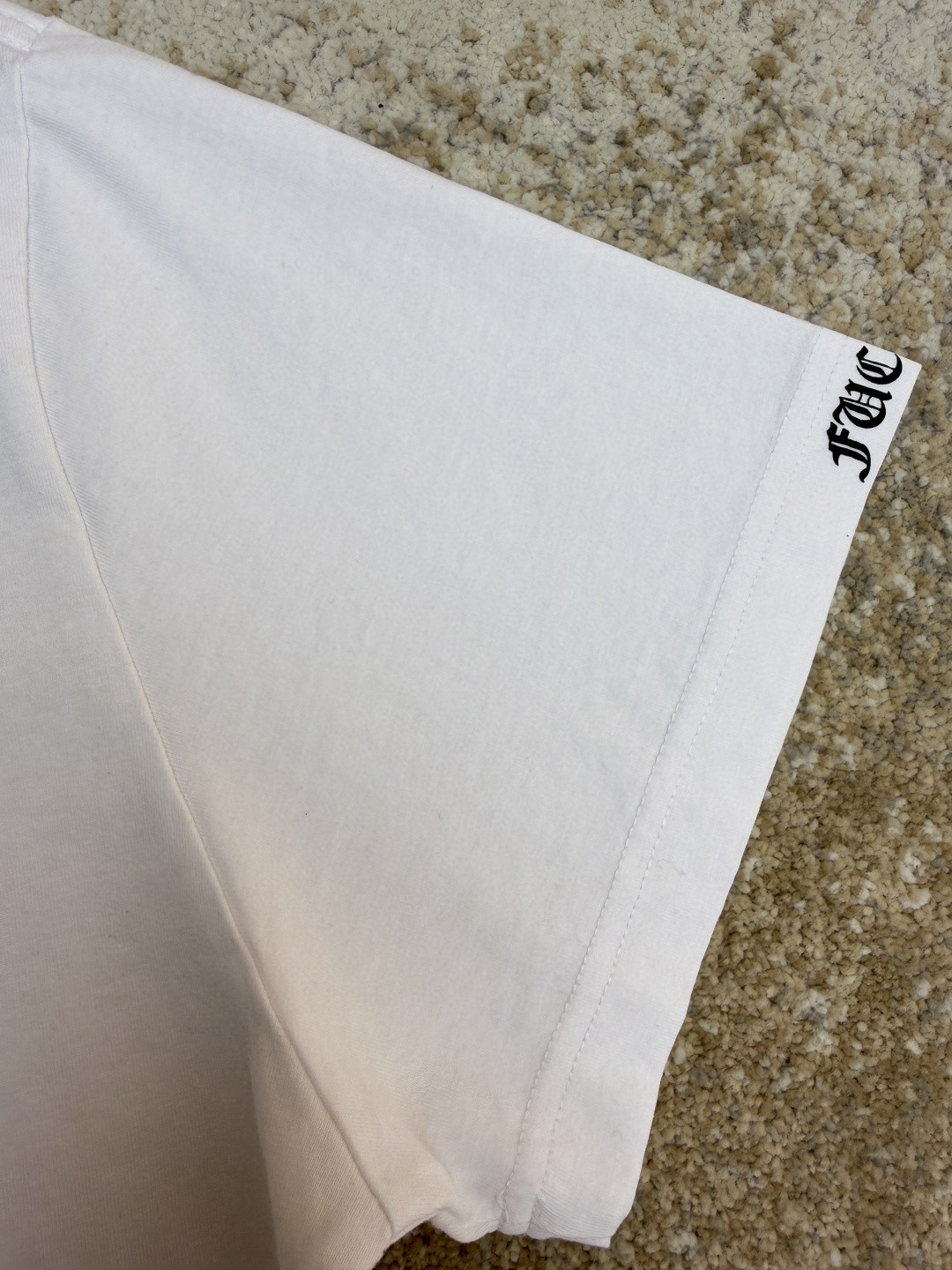 Chrome Hearts 克罗心 藤蔓宝剑圆领短袖 T恤 白色 黑色 A2