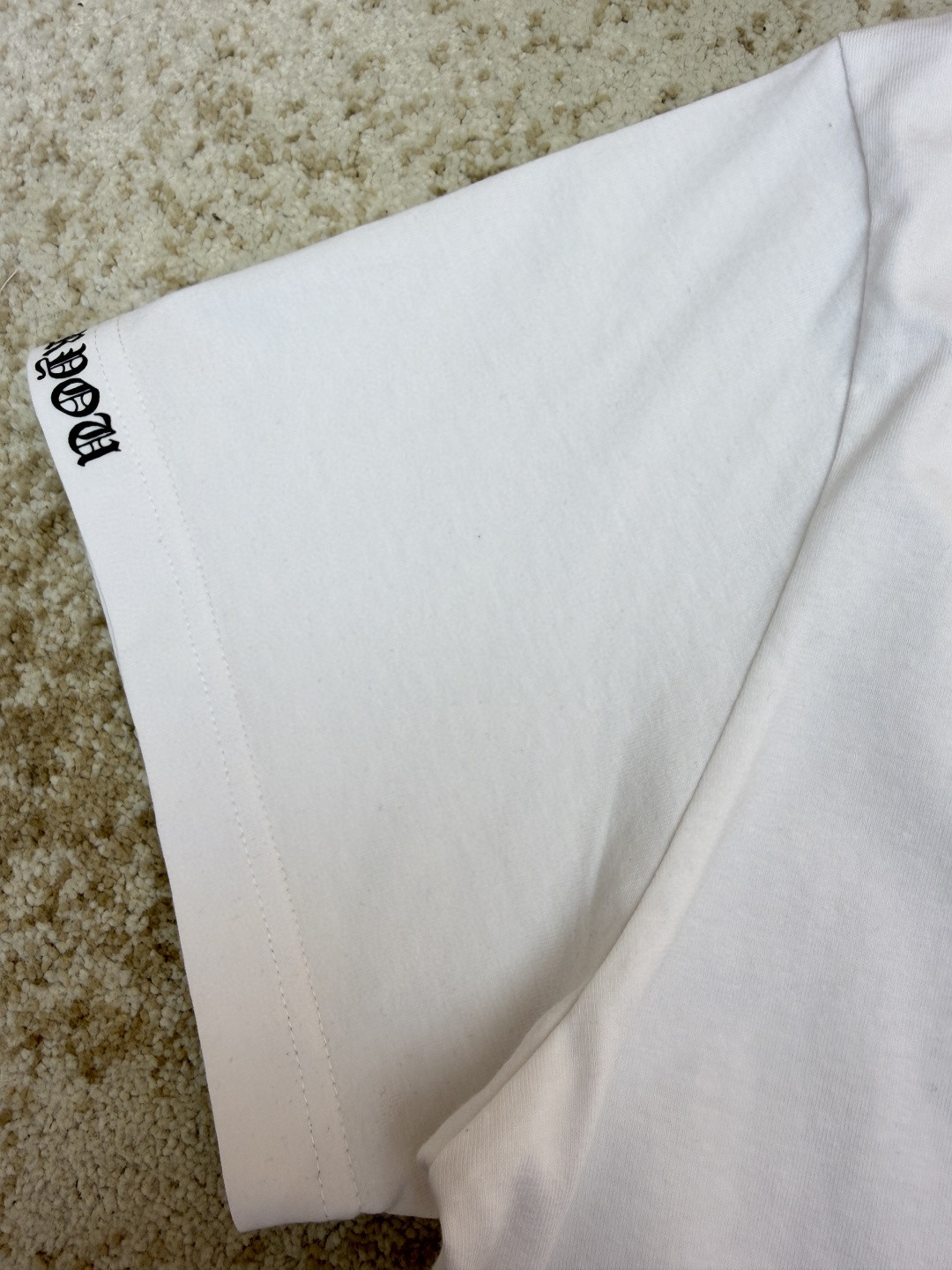 Chrome Hearts 克罗心 藤蔓宝剑圆领短袖 T恤 白色 黑色 A2