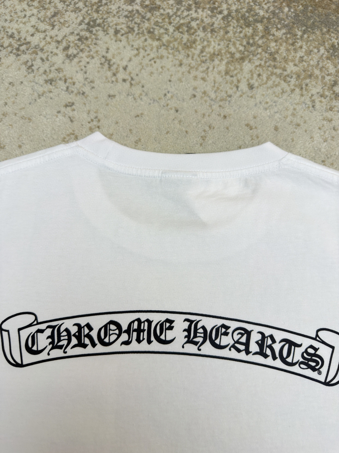 Chrome Hearts 克罗心 藤蔓宝剑圆领短袖 T恤 白色 黑色 A2