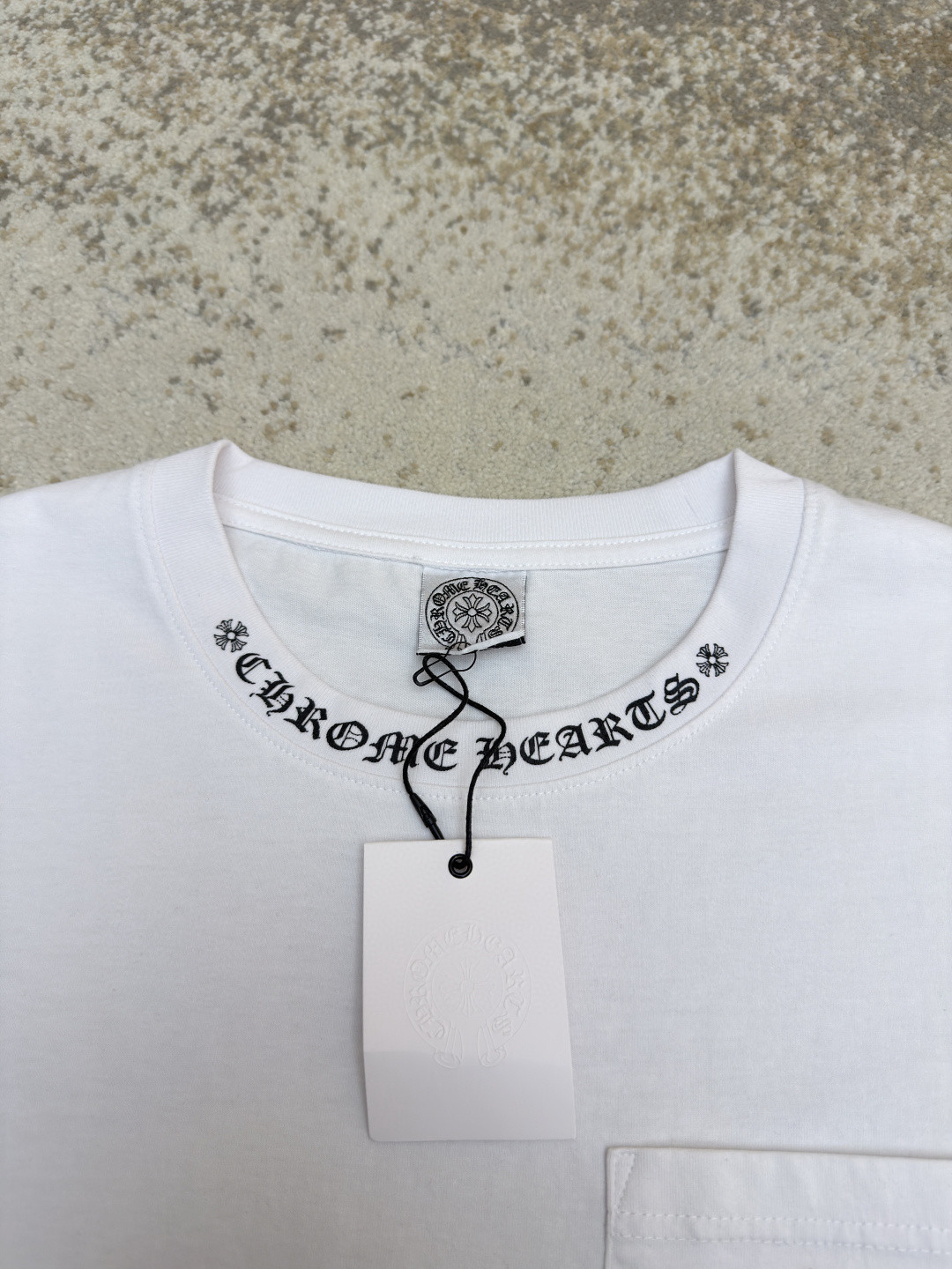 Chrome Hearts 克罗心 藤蔓宝剑圆领短袖 T恤 白色 黑色 A2