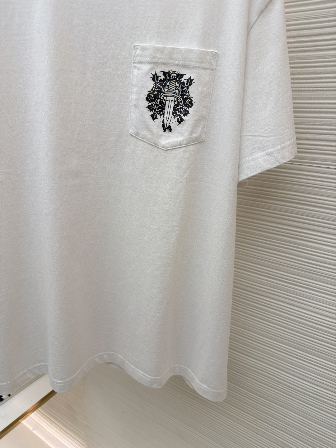 Chrome Hearts 克罗心 藤蔓宝剑圆领短袖 T恤 白色 黑色 A2