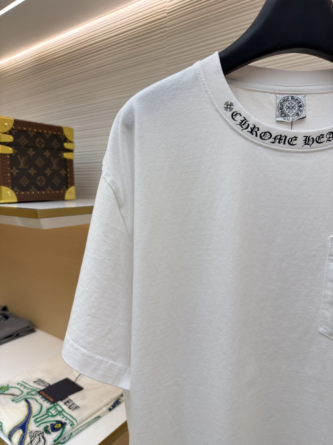 Chrome Hearts 克罗心 藤蔓宝剑圆领短袖 T恤 白色 黑色 A2