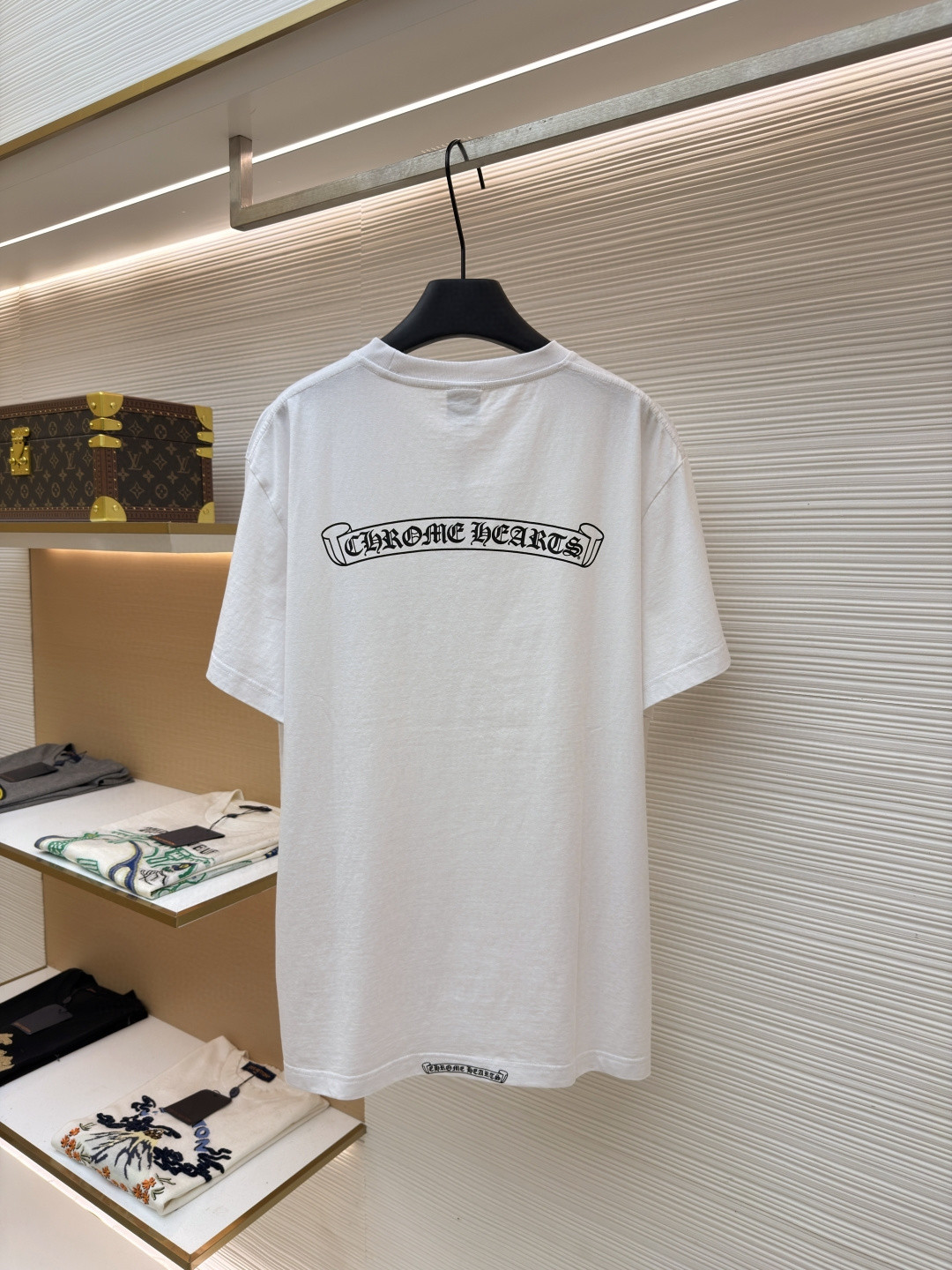 Chrome Hearts 克罗心 藤蔓宝剑圆领短袖 T恤 白色 黑色 A2