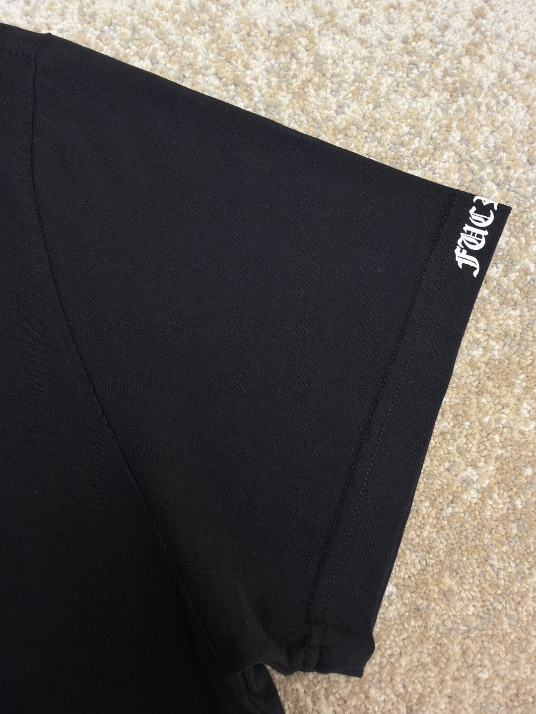 Chrome Hearts 克罗心 藤蔓宝剑圆领短袖 T恤 白色 黑色 A2