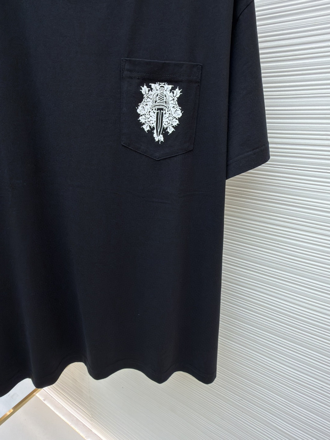 Chrome Hearts 克罗心 藤蔓宝剑圆领短袖 T恤 白色 黑色 A2