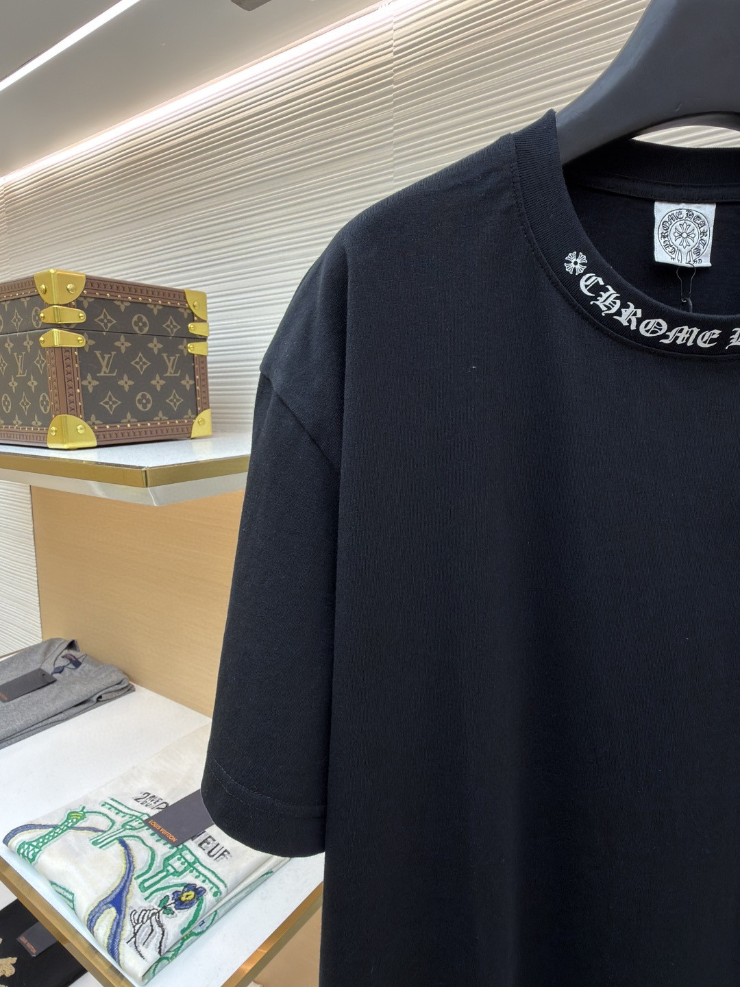 Chrome Hearts 克罗心 藤蔓宝剑圆领短袖 T恤 白色 黑色 A2