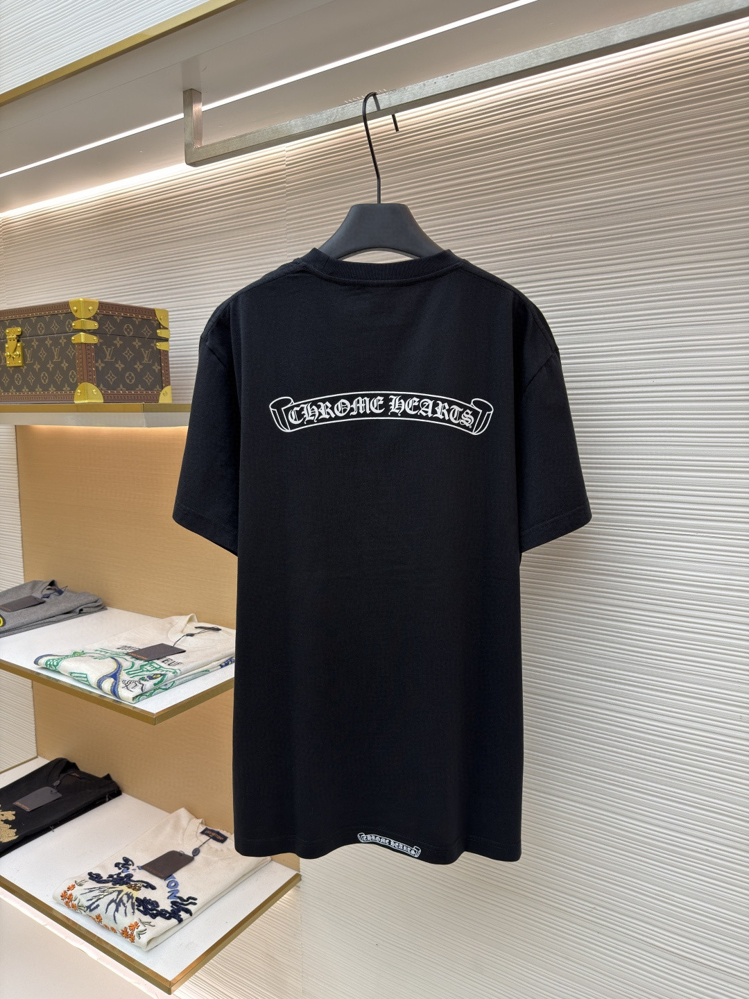 Chrome Hearts 克罗心 藤蔓宝剑圆领短袖 T恤 白色 黑色 A2