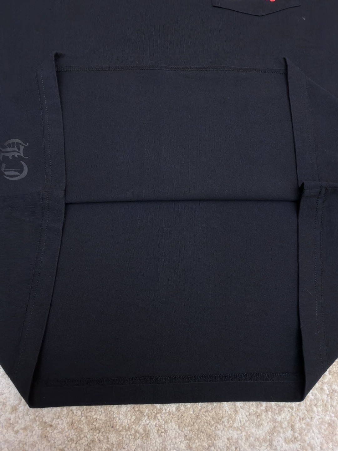 Chrome Hearts 克罗心 迈阿密限定 彩色十字架圆领短袖 T恤 白色 黑色 A2 HC-0609